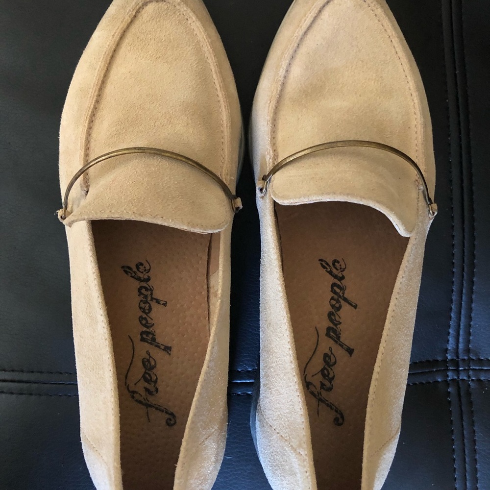 FREE PEOPLE — LIAM LOAFER SAND COLOR, SIZE 7 - Picture 16 of 16